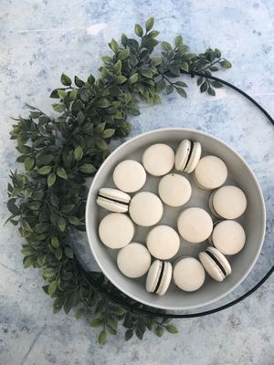 Eggless macaron at Plantmilkyway in Budapest