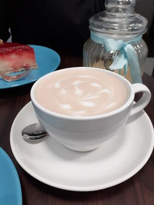 Hot chocolate at Plantmilkyway in Budapest