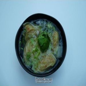 Smiling Dumpling (soup version) at Loving Hut - Suntec City Mall in Central Singapore