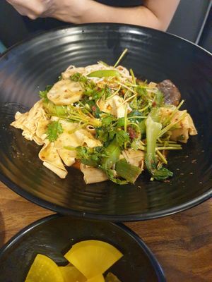 level 3 wet... was not spicy at all at Sonogong Maratang 손오공 마라탕 - Hongdae in Seoul