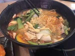 Vegan Mara-Tang at Sonogong Maratang 손오공 마라탕 - Hongdae in Seoul