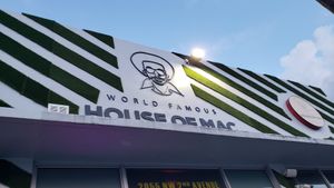 Front at World Famous House of Mac in Miami