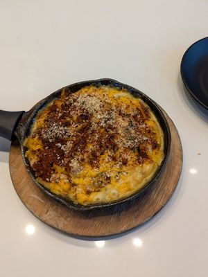 The vegan Mac and cheese at World Famous House of Mac in Miami