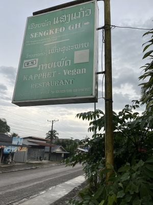   at Kapphet Vegan in Vang Vieng