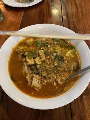   at Kapphet Vegan in Vang Vieng