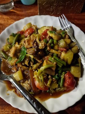  at Kapphet Vegan in Vang Vieng