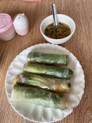   at Kapphet Vegan in Vang Vieng