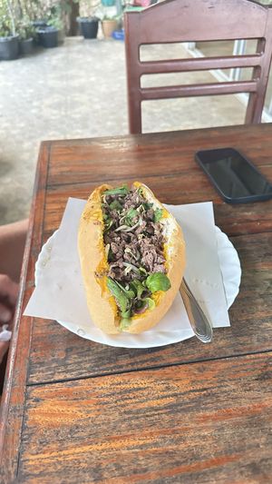   at Kapphet Vegan in Vang Vieng