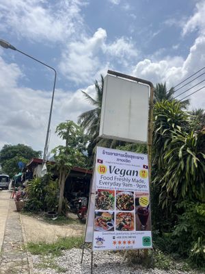   at Kapphet Vegan in Vang Vieng