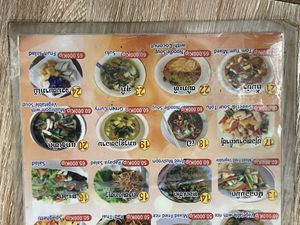 #17 was the sweet and sour, but when it came it was spicy not sweet  at Kapphet Vegan in Vang Vieng