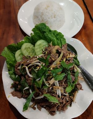 Larp at Kapphet Vegan in Vang Vieng