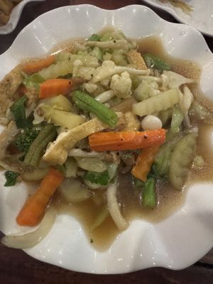   at Kapphet Vegan in Vang Vieng