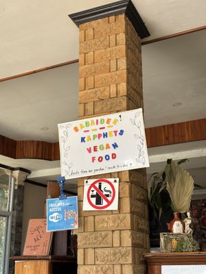   at Kapphet Vegan in Vang Vieng