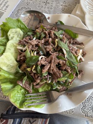   at Kapphet Vegan in Vang Vieng