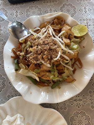   at Kapphet Vegan in Vang Vieng
