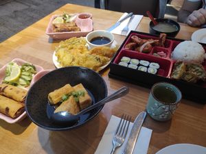 Main course Vegetable Bento at Kyoto in Waterford