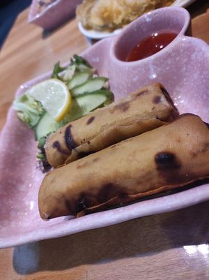 Vegetable Spring Rolls at Kyoto in Waterford