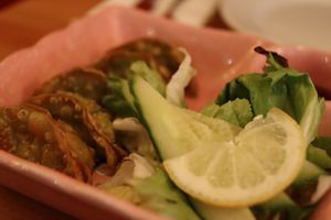 Vegan Gyozas at Kyoto Waterford at Kyoto in Waterford