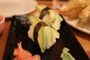 Vegan Avocado Sushi at Kyoto Waterford at Kyoto in Waterford