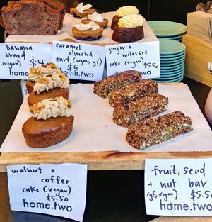 Sweet treats at For Change Cafe - Melbourne Uni. in Parkville