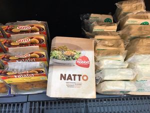 now sell natto now 😍 at Mundo Bio in Cascais