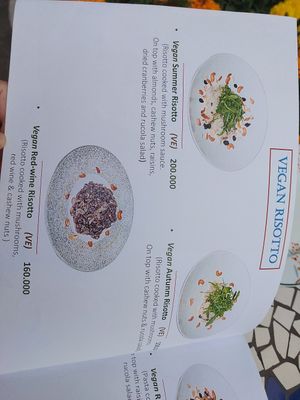 Vegan Risotto #Veganuary at 365 Degrees Pizzeria in Thao Dien