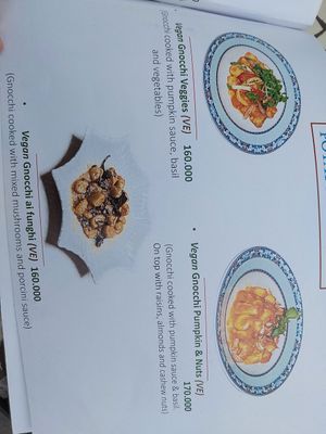 Vegan Gnocchi #Veganuary at 365 Degrees Pizzeria in Thao Dien