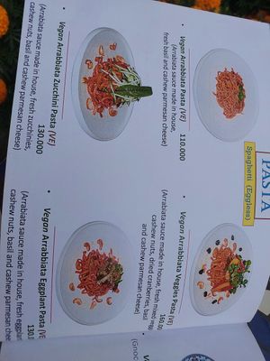 Vegan Pasta #Veganuary at 365 Degrees Pizzeria in Thao Dien