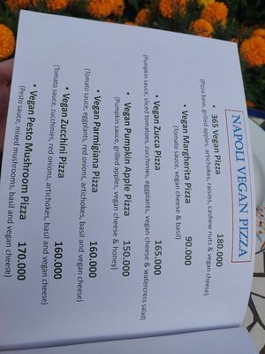 Vegan Pizza #Veganuary at 365 Degrees Pizzeria in Thao Dien