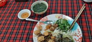 My choice from the veg buffet at Quan Chay in Nha Trang