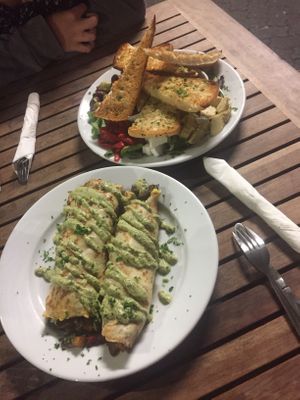 Share platter  at The Lillipad Cafe in Cairns
