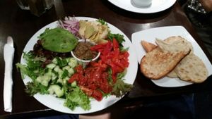 turkish breakfast at The Lillipad Cafe in Cairns