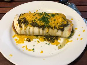 Burrito at The Lillipad Cafe in Cairns