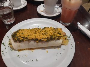 Vegan Burrito at The Lillipad Cafe in Cairns