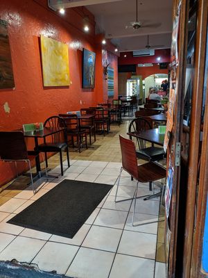 The inside at The Lillipad Cafe in Cairns
