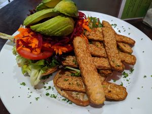 "Temptress" (vegan) at The Lillipad Cafe in Cairns