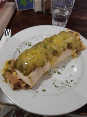 Breakfast Vegan Burrito at The Lillipad Cafe in Cairns