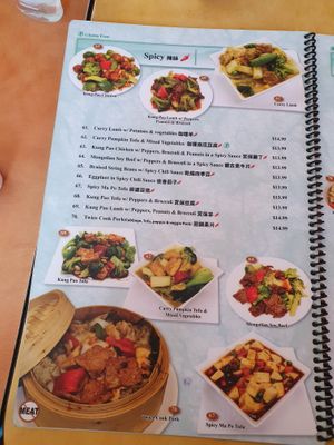 Menu at Enjoy Vegetarian Restaurant - Sunset District in San Francisco