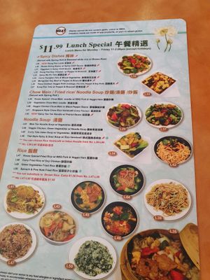 Menu at Enjoy Vegetarian Restaurant - Sunset District in San Francisco