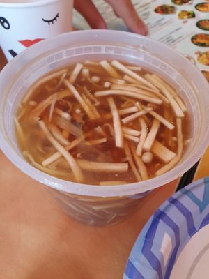 Vegan Shark Fin Soup at Enjoy Vegetarian Restaurant - Sunset District in San Francisco