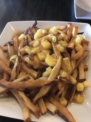 Vegan poutine at Zito Pizzeria and Grill in Winston-salem