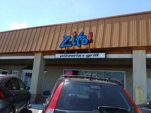 Sign at Zito Pizzeria and Grill in Winston-salem