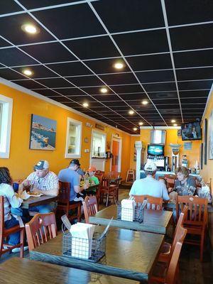 Seating at Zito Pizzeria and Grill in Winston-salem