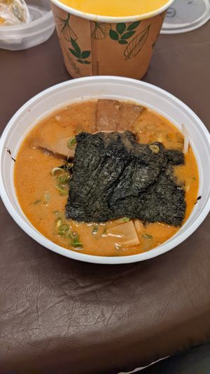 Fiery Vegan Ramen at Taro's Ramen in Ascot