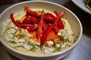 Hummus at House in Cuernavaca