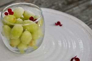 Frozen Grapes at House in Cuernavaca