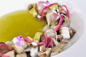 Vegan Ceviche at House in Cuernavaca