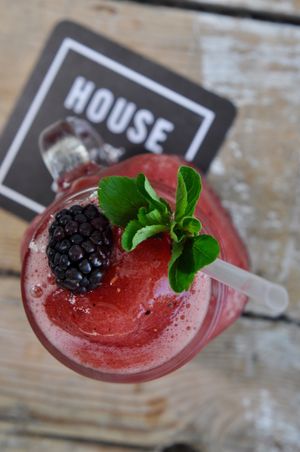 Very Berry Smoothie at House in Cuernavaca