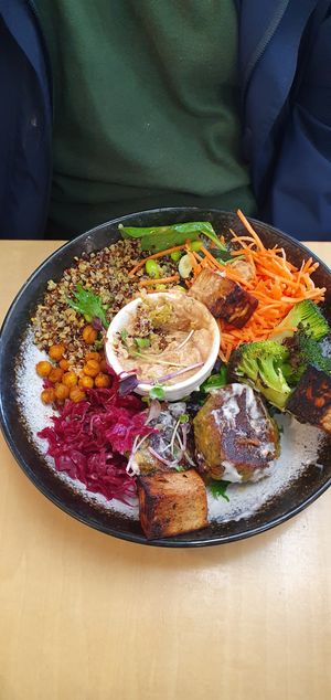 Had already eaten some, bowl was full on serving! at Gratitude in Tauranga