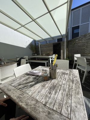 Back sitting is the best! Quiet and sunny   at Gratitude in Tauranga